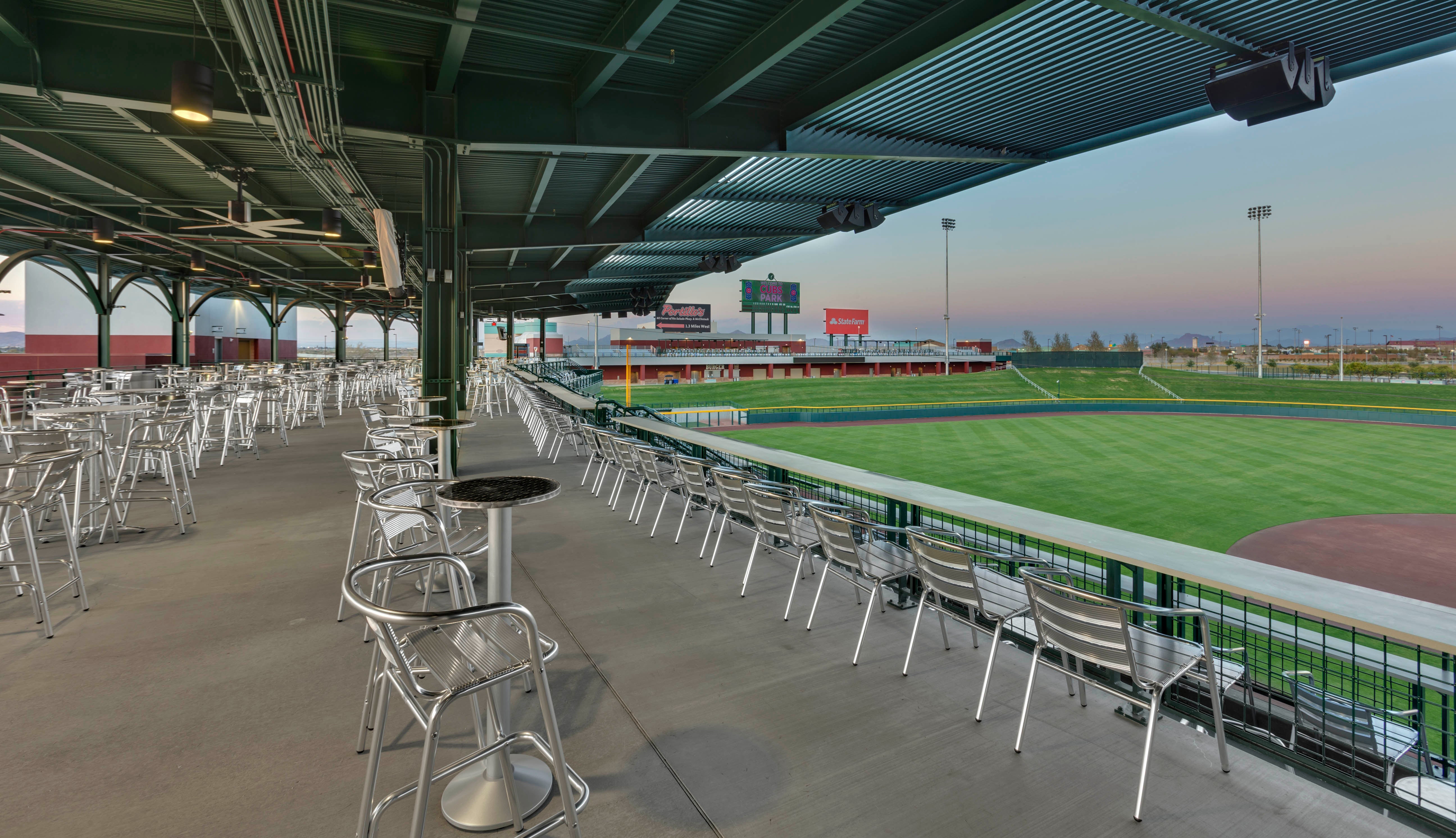 Sloan Park with American Stadium Fixed Seating