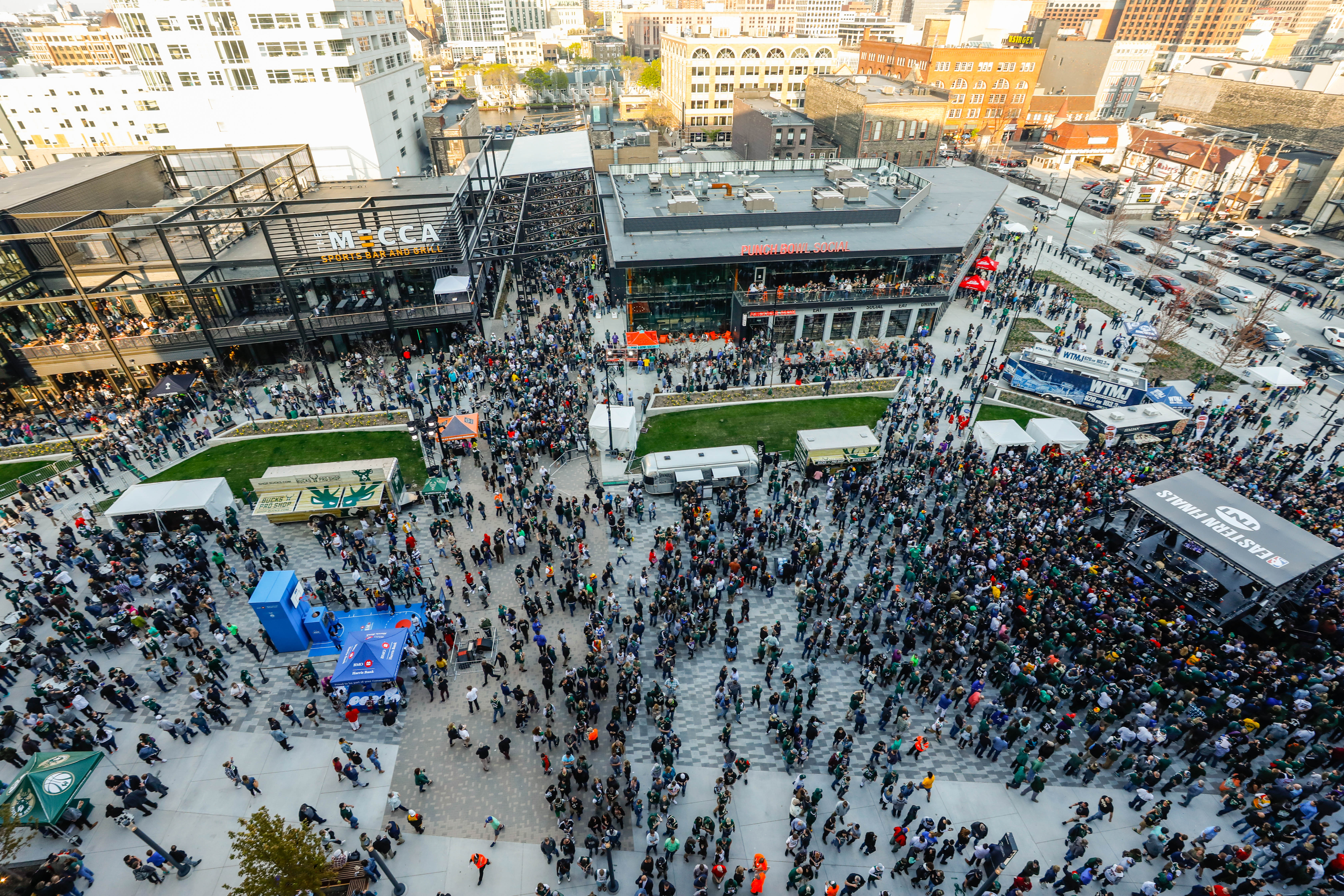 UW-Milwaukee Panther Arena - Headed to the Deer District tonight to watch  the Milwaukee Bucks in Game 2 of the NBA Finals? Parking is available in  our lot between Wells Street and