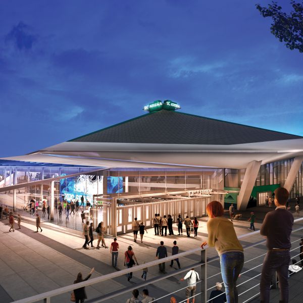 Seattle Center Arena Rendering