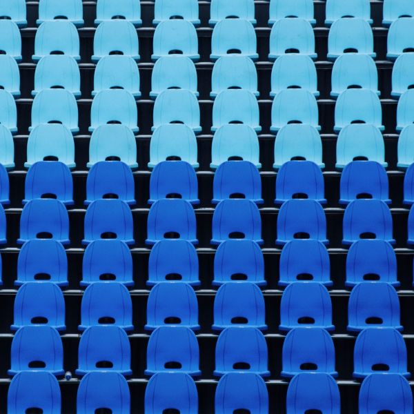 Blue Chairs Light and Dark