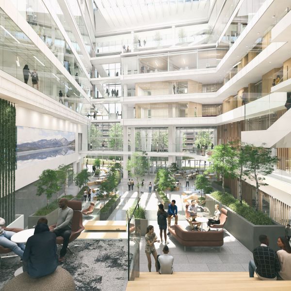 AHSB inside lobby view