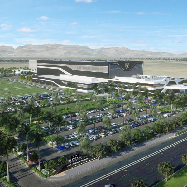 Las Vegas Raiders HQ aerial back