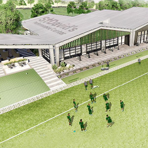 Austin FC Training Aerial