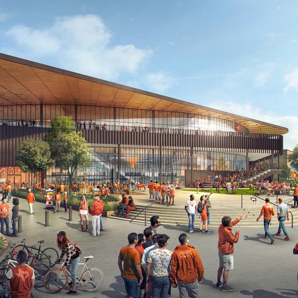 Moody Center West Entrance Rendering March 2021