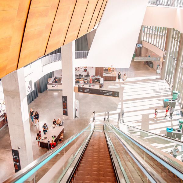 Moody Center Interior Escalator Thumbnail