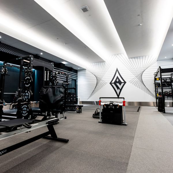 Las Vegas Aces Headquarters training room