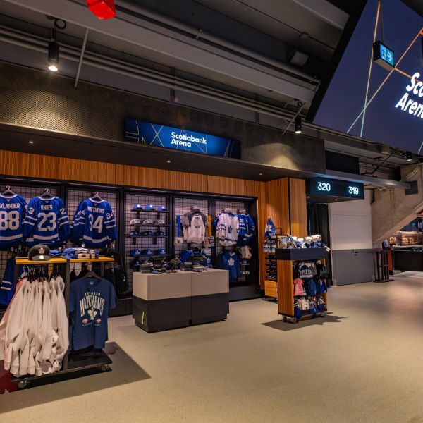 The renovated 300 Level at Scotiabank Arena