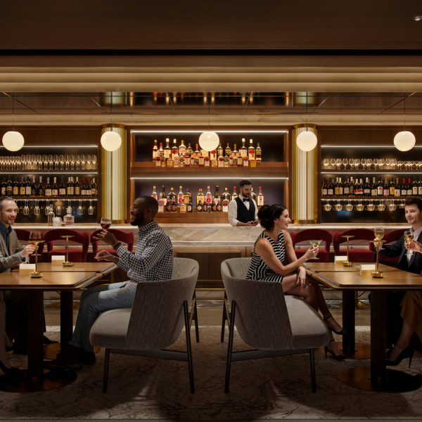 Rendering of the renovated interior of Toyota Center