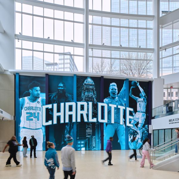 Interior of the renovated Spectrum Center