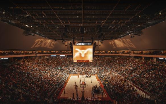 UT Basketball game at Moody Center