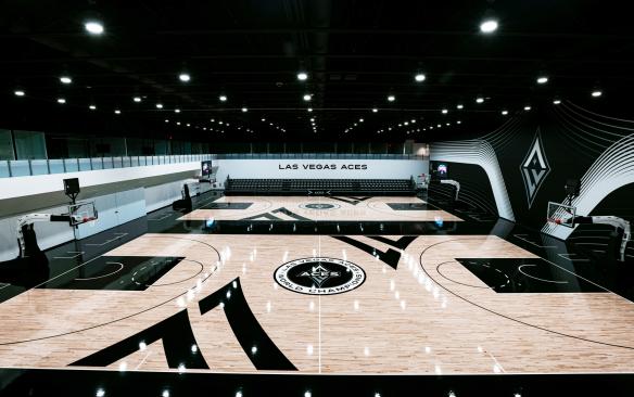 Las Vegas Aces Headquarters court