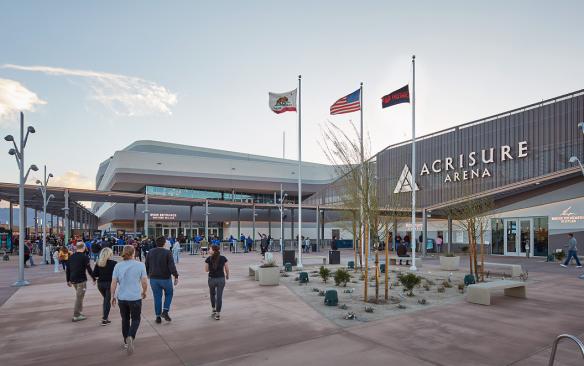 Exterior of Acrisure Arena