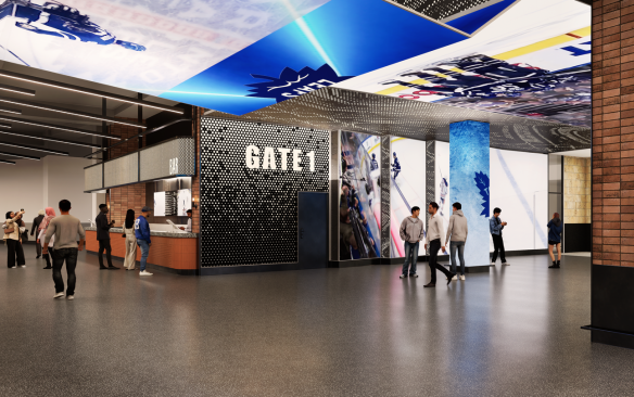 Scotiabank Rendering of Gate 1