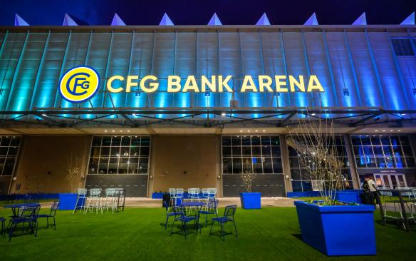 Exterior of CFG Bank Arena