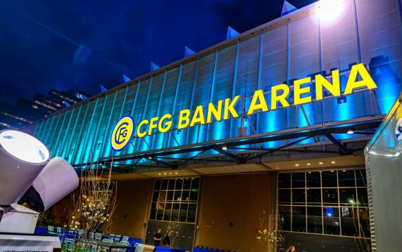 Exterior of CFG Bank Arena