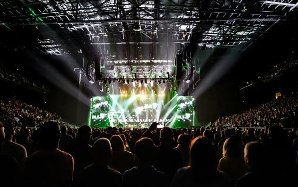 A concert at CFG Bank Arena