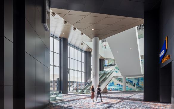 Interior of Baird Center