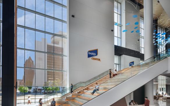 Interior of Baird Center