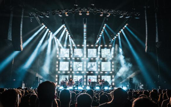 The Black Keys performing at Co-op LIve