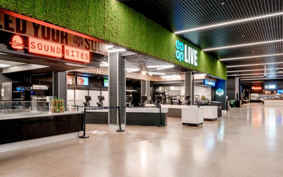 Interior of Co-op Live