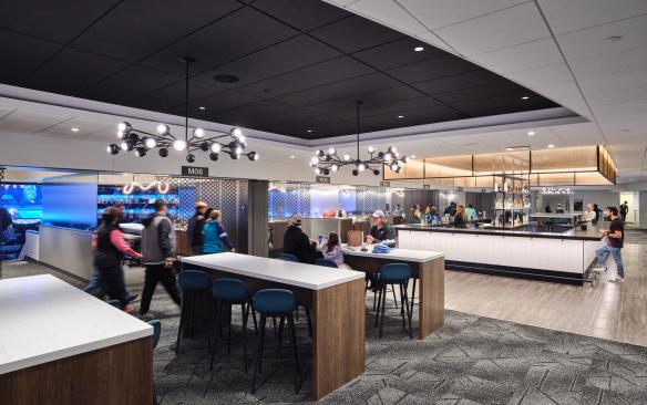 Mini suites at Spectrum Center