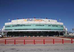 Exterior of PNC Arena