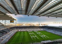 Wide view of St. James Park