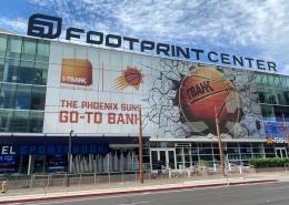 Exterior of Footprint Center