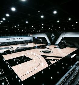 Las Vegas Aces Headquarters court