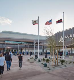 Exterior of Acrisure Arena