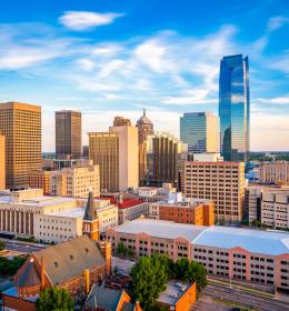 Cityscape of Oklahoma City